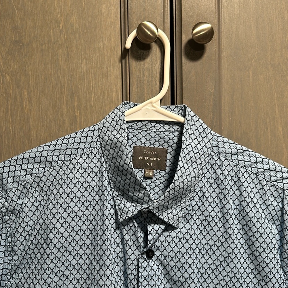 London Peter Werth, Medium, Long Sleeve Button Down